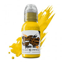 Краска World Famous Tattoo Ink Canary Yellow